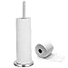 Produktbild Tatkraft Clara 10123 Toilettenpapierständer, Klopapierrollenhalter Edelstahl, Silber Stabil, Rostresistent, Max. 4 Rollen 15x53CM
