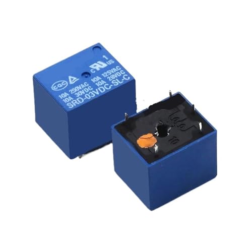 Relais SRD-24VDC-SL-A 4PIN THT miniature 24V DC 10A pour circuit imprimé