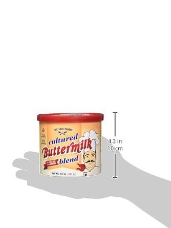 Saco Powdered Buttermilk ( Multi-Pack) 12 Ounce (Pack of 2)