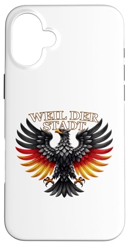 Weil der Stadt Deutsch Deutschland German Souvenir Artikel �X�}�z�P�[�X iPhone 16 Plus �p