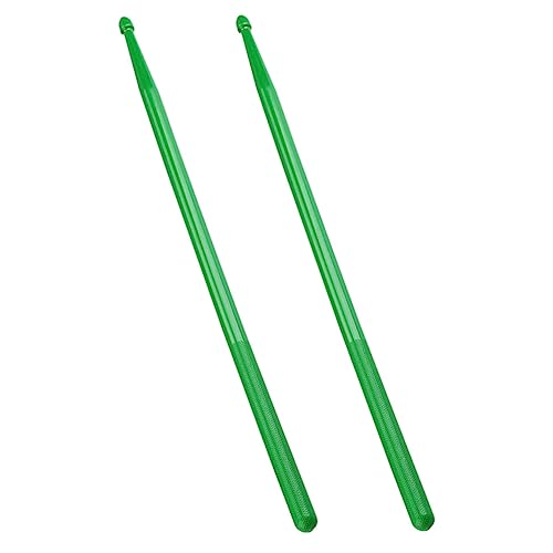 1 par de baquetas de nylon para instrumentos de percusión, sin agarre, para principiantes y profesionales, para práctica y performance miniatura 1