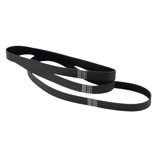 C-20 3D Printer Belt GT2 Width 10mm Closed Loop Rubber 2GT Timing Length 300 320 350 360 376 380 400 500 600 610mm(2GT-350mm)