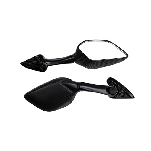 Espejos retrovisores motocicleta aerodinámicos para XMAX 300 y YZF R3 en negro mate