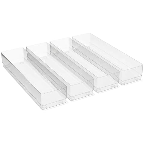 Gatton Design Clear Plastic Drawer Organiser Set Cover