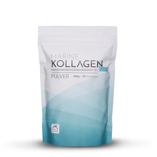 NUTRICION HOUSE Colágeno Pro,Polvo de colágeno,Tipo I,II,III,V,X, Puro, Hidrolizado, Colágeno de bajo peso molecular, De pescado, De carne de vacuno, Para articulaciones, Mejora la firmeza de la piel