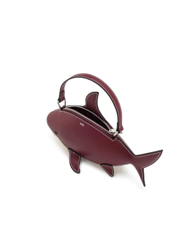 Image of JW PEI Women's Nerys Faux Suede Shark Look Top Handle Bag