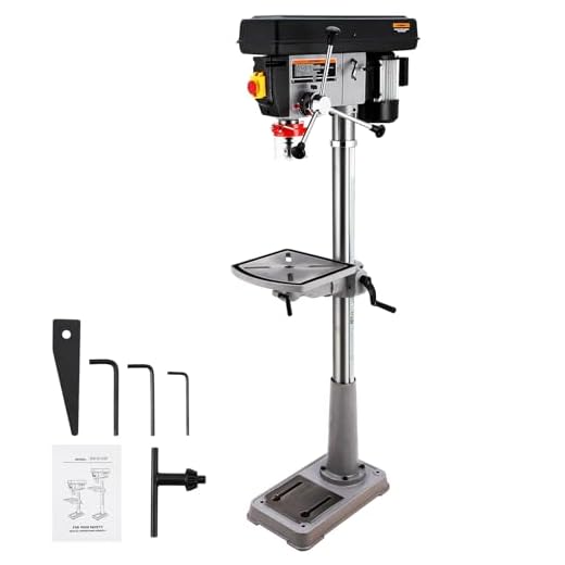 Festisoul 15-Inch Variable Speed Floor Drill Press