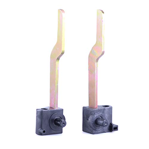 Image of A Pair Top Lock Latch Lever Repair Kit RH LH Replacement for BMW E46 325Ci 330Ci M3 2000-2006 Convertible Models Only Left and Right (golden black)