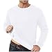 winter shirts for men,Men's Sherpa Lined Crewneck fleece Sweatshirt Warm Thermal Sweatshirts Heavyweight Long Sleeve Winter sweaters Fleece Pullover Shirt winter Fall clothes for men White 5XL