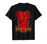 Marvel Deadpool & Wolverine Halloween Deadpool Costume T-Shirt