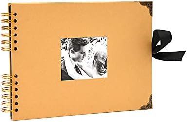 フォトアルバム スクラップブック バレンタイン アルバム 正規品 手作り 台紙40枚 金属製コーナーガード 80ページ 0x2mm