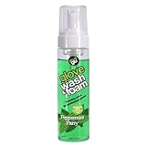 gloveglu Peppermint Parry Goalkeeper Glove Wash & Foam, profumo di menta piperita, 200 ml, detergente schiumogeno per guanti da portiere