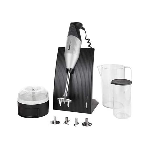 Bamix 100.309 Swissline Powerful Hand & Stick Blender - Silver Cover