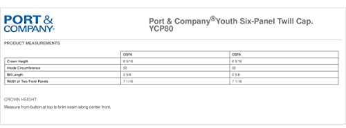 Port & Company - Youth Six-Panel Twill Cap OSFA Royal2