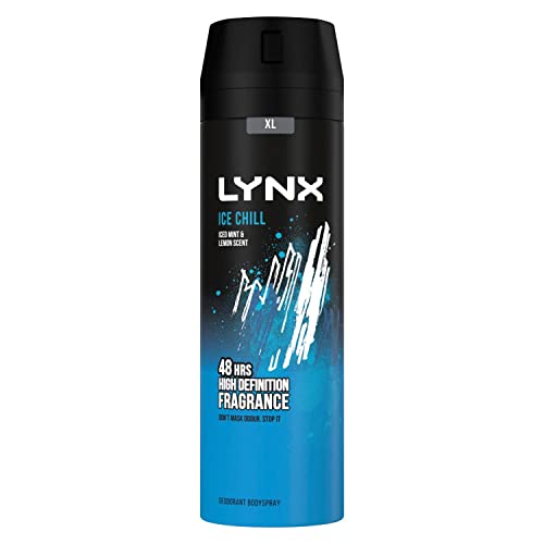 Unilever Lynx 48H Fresh Deodorant Bodyspray, Ice Chill 200ml
