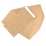 Small Money Coin Envelopes for Cash, 100pcs Self-Adhesive Cash Money Saving Envelopes Mini Kraft See