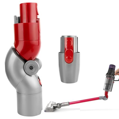 Srup Dyson v15 zubehör, Schnellauslöse Adapter für Dysón Staubsauger, Gelenk-Aufsatz für Dysón V12 Detect Slim, Flex Adapter Schnellauslöse Kompatibel mit Dyson Staubsauger V8, V10, V11, V15 Zubehör