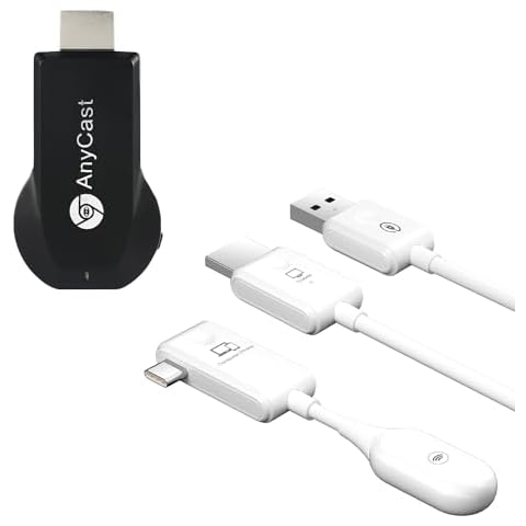 SmartSee Anycast Wireless Display Adapter and Wireless USB C Transmitter and Receiver Kit Cover