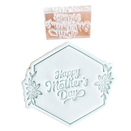 Funzionale Festa della Mamma Taglierina per Biscotti Fondente Acrilico con Materiale per Food Grade per Cuochi e Creatori fatti in casa