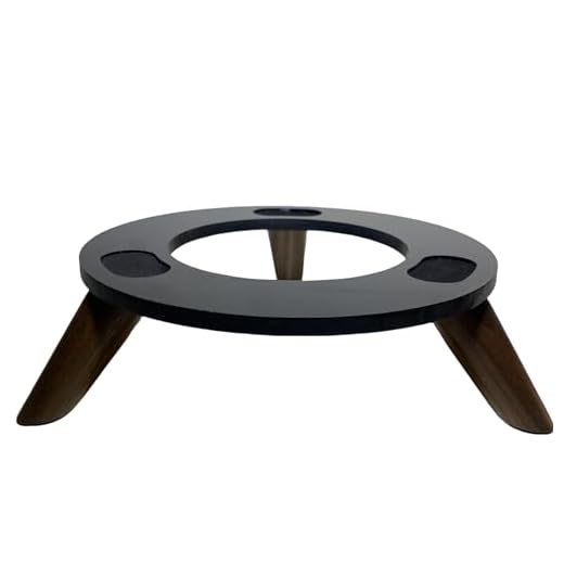 CCeCCe Aura Studio-Lautsprecherständer, Desktop-Lautsprecherständer mit Holzfüßen, Display-Halterung für Harman Kardon Aura Studio 4 Aura Studio 3 Soundsticks 4 Echo Studio Home Speaker System