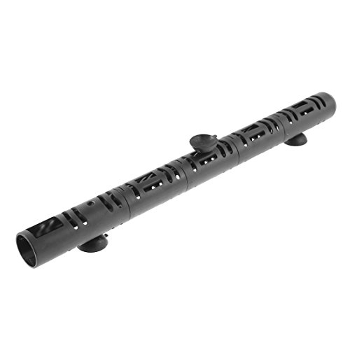 uxcell Aquarium Heater Guard Protector 47cm Length Black