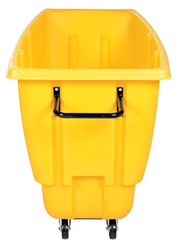 Carretilla plástica Vestil TDT-50-LD amarilla 450 lb miniatura 3