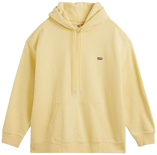 Levi's Damen Plus Size Non Graphic Standard Hoodie Sweatshirt Sunlight (Geld) XL – Ansicht 3