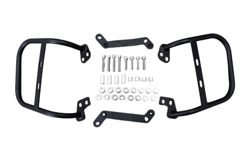 Soportes de acero reforzado aVDB-Moto para maletas en Yamaha XT250 y Serow