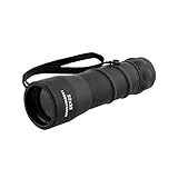 ➤ 【Ligero y portátil】: copa ocular giratoria monocular para observación de aves, para personas con miopía o miopía, el monocular compacto acercará el objetivo, extendiéndolo para que no se salga de su mano.