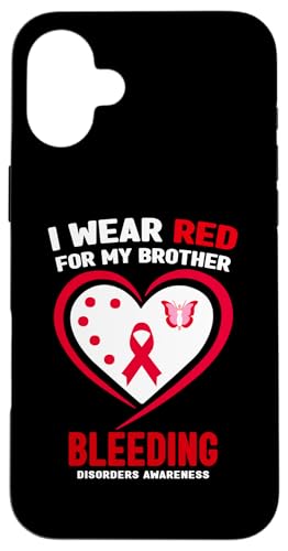 I Wear Red for My Brother �o����Q�[�� �X�}�z�P�[�X iPhone 16 Plus �p