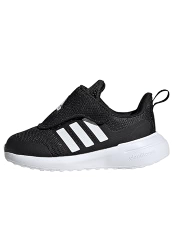 adidas Unisex Baby Fortarun 2.0 Shoes Kids, Black/Cloud White/Core Black,...