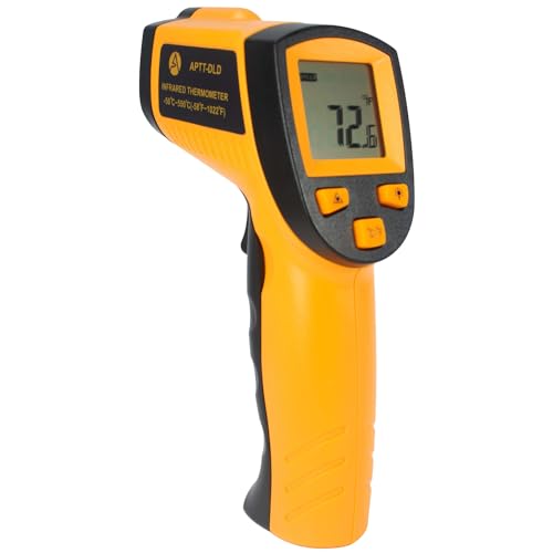 Appli Parts APTT-DLD Infrared Thermometer Gun: Versatile Laser Temperature Measurement Tool for...
