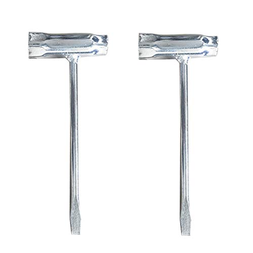 Hovico 2 Pcs Chainsaw Scrench Replacement Combination Screwdriver and Wrench, Scrench 13mm x 19mm 13-by-19 mm Bar T-Wrench Spanner Tool Replacement for Stihl Chainsaw