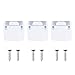 Jubaopen 3pcs Interruttore Luce Armadio Elettrico Interruttore Switch Push Porta Interruttore Surface Interruttore Porta per Interrompere per Mobili con 6 Viti