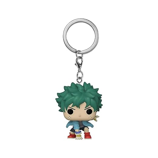 Funko Pop! Keychains: My Hero Academia (MHA) - Izuku Midoriya - Deku with Gloves - Minifigura de Vinilo Coleccionable Llavero Original - Relleno de Calcetines - Idea de Regalo- Mercancia Oficial