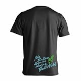 [アートワークスコウベ] 陸上競技 Tシャツ 半袖 練習着 ドライ 陸上をしている時間が好き ユニセックス M ブラック