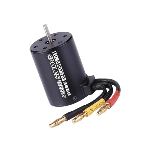 Moteur sans balais 3900kv Toyvian 1/10 pour éliminer les vibrations et surchauffes RC