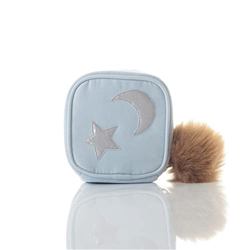 Boîte à bijoux de voyage haut de gamme en tissu raffiné pour petite boîte carrée