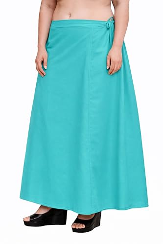 Image of CITIX Pure Cotton Petticoat for Woman Saree | Adujastable Drawstring Waist