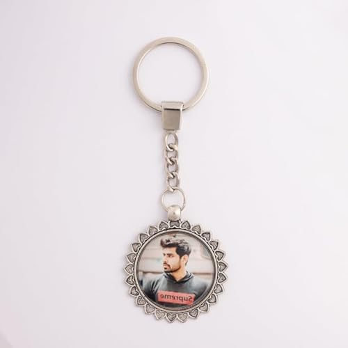 Image of magical gifts Customized Keychains, Unique Personalized Key RIngs and Charms with Your Photos /Name /Design for Bags /Bikes /Car and Gifting Purposes