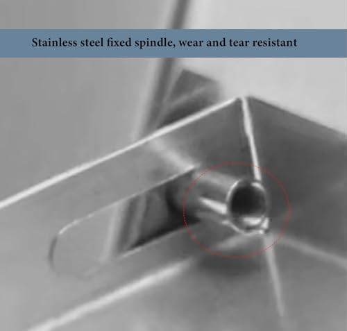 Stainless Steel 304 Outdoor BBQ Access Door, Plumbing & Electrical Inspection Hatch, Laundry Chute Door - Durable Kitchen Access Panel (24x20in / 60x50cm)