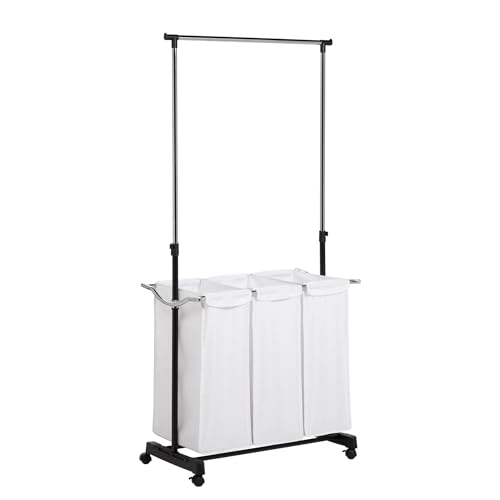 La mejor selección de Centros de Lavado EASY - 5 favoritos. 45 Honey-Can-Do SRT-01237 Adjustable Height Laundry Center, Chrome/Black/White