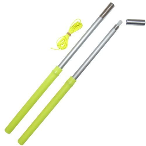 Mister Babache Xtreme Color Diabolo Sticks - Yellow