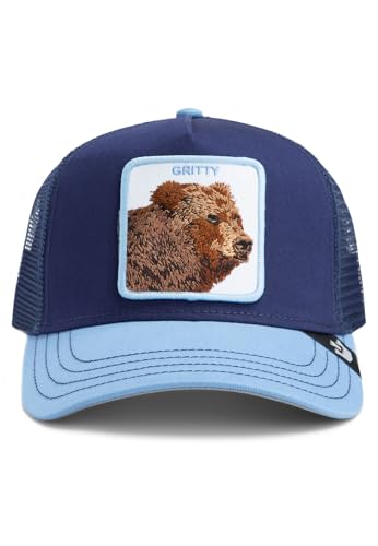 Goorin Bros. Trucker Cap The Gritty Bear Navy Dunkelblau, Size:OneSize