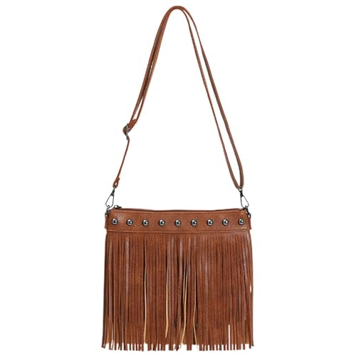Sacs à pompons pour femmes et portefeuille vintage assorti pour téléphone