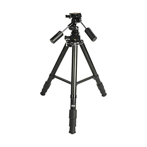 Smith-Victor Deluxe Pro 40500 Heavy Duty Tripod With 3-Way Fluid Head With Quick Release - Load Capacity 18 Lb (8.2 Kg) #TOP5