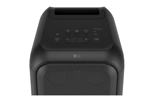 LG xboom Enceinte Bluetooth Puissant PartyBox Karaoke Grosse Enceinte Bluetooth Lumineuse Portable à roulettes Enceinte Bluetooth Portable Exterieur Bluetooth et Application DXL5T - vue 8