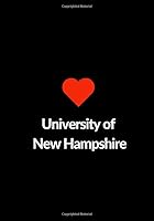 University of New Hampshire: Blank Sketchbook to Draw Doodle or Sketch, Creative Journal Gift 7" x 10" 1095232347 Book Cover