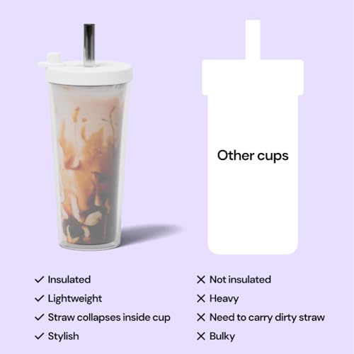 Dodoko Bubble Tea Becher für Smoothies und Getränke