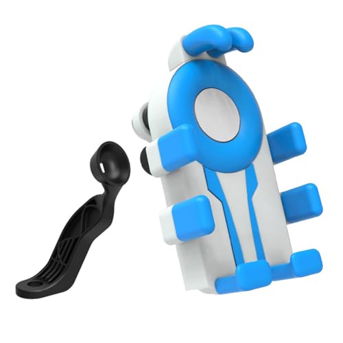 Installa rapidamente biciclette Staffe per smartphone Supporto per telefono da bici antiurto per manubrio Montaggio sicuro per per bici silicone